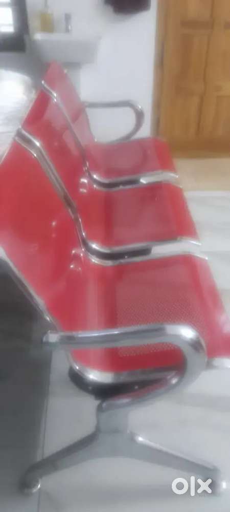 Corner sofa, airport chair, dinning table and other office chirs