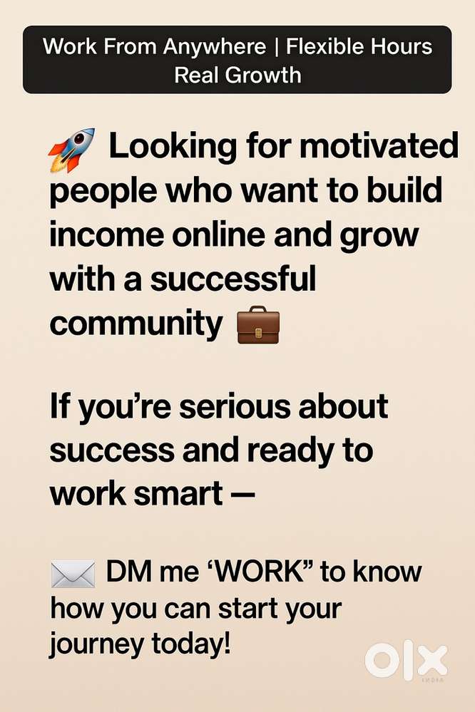 Online work opportunity