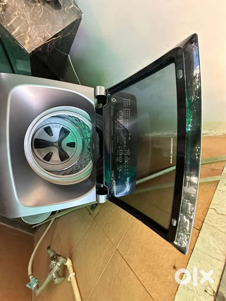 Whirlpool 7.5kg 2 times used new machine