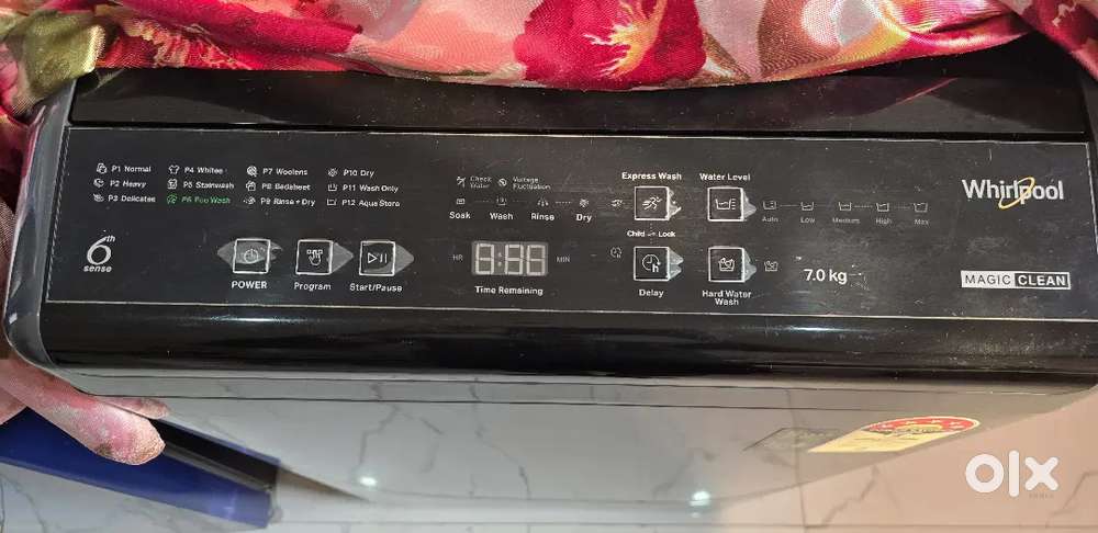 Fully Automatic Washing machine 7 kg