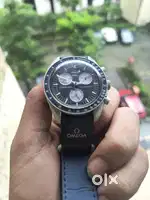 Omega×Swatch Moonswatch 'Mission to Earth'–Original (Scratched Glass)