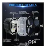 LED Fog light for Bike and Car & Charging port