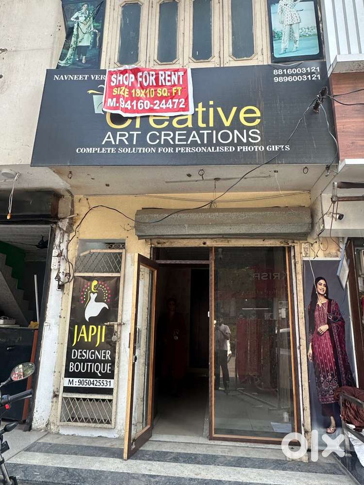 Shop in Model Town Available for Rent