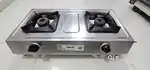 Pigeon Gas Stove with two burners stainless steel