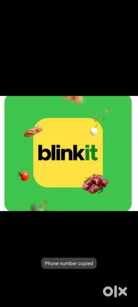 Hiring for noida blinkit delivery boy job