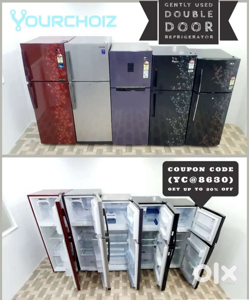 Double Door Refrigerator in Good Condition”