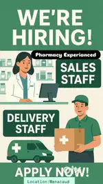 Sales man for medical store