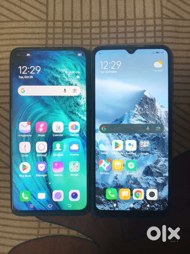 Vivo Z1 Pro and Redmi 10A Good condition no problem