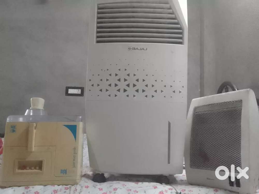 Bajaj cooler Bajaj heater Bajaj  mixer juicer battery cycle kit