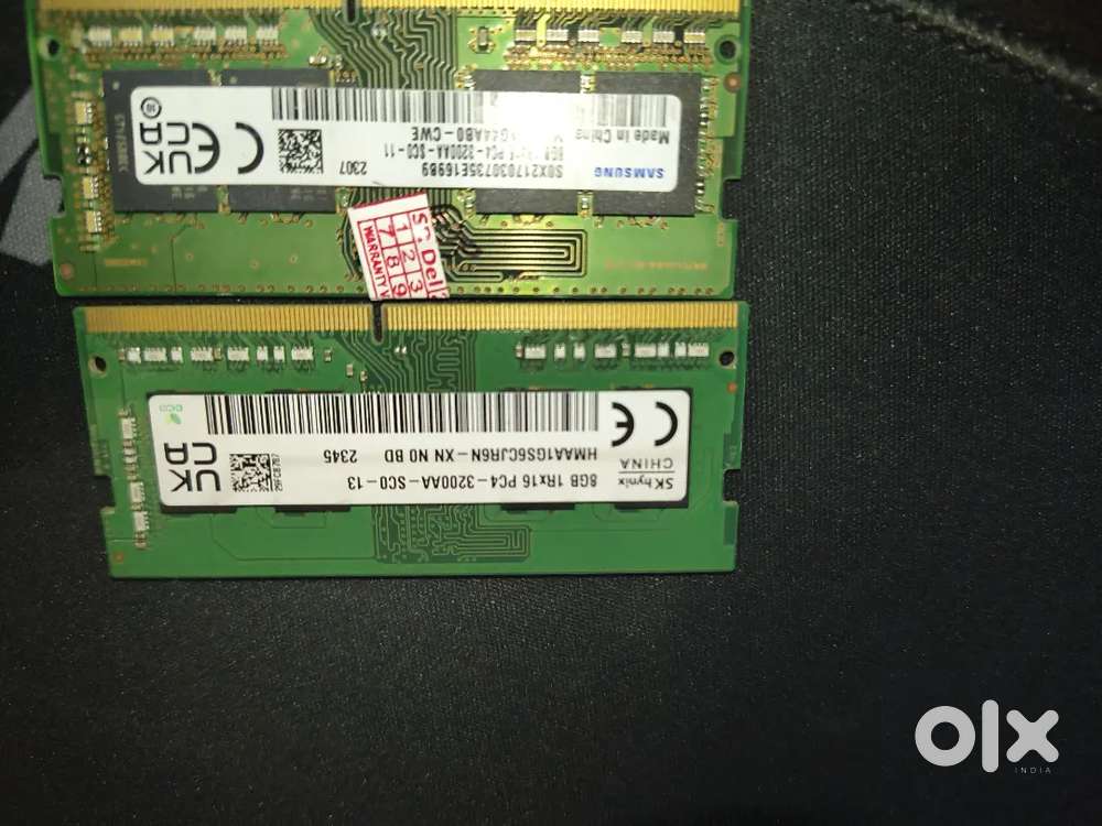 16 gb ram ddr4 laptop 8x2