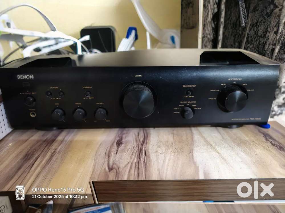 Denon integrated amplifier & onkyo mini bookshelf speaker