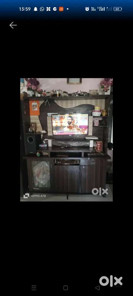 Tv set Unit with drawers