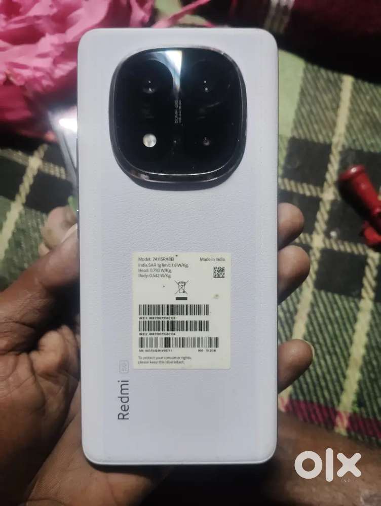 No scratch full new condition redmi note 14pro.+ 5g