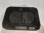 Zinq laptop cooler with lights