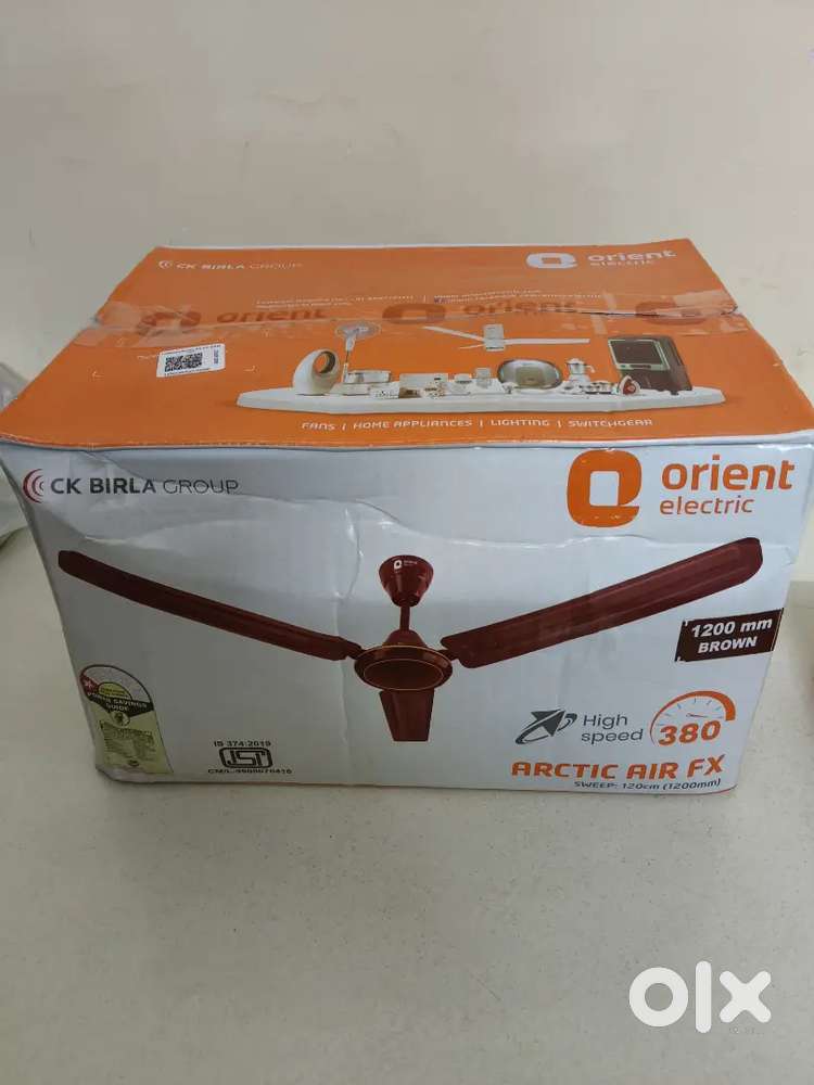 Orient high speed fan brand new