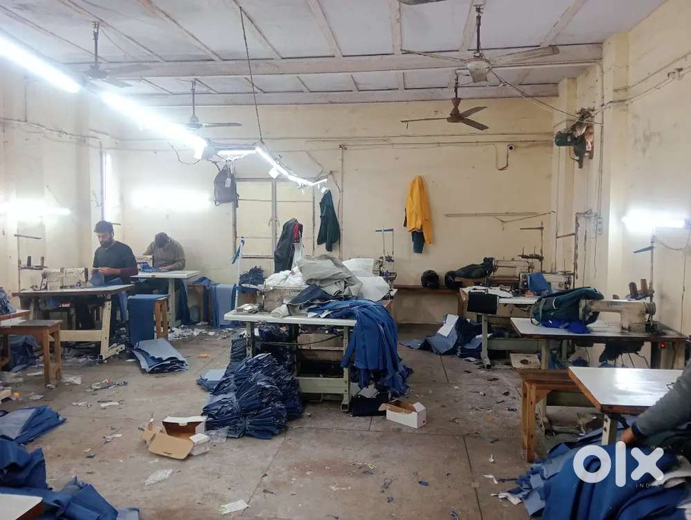 Factory area available for rent