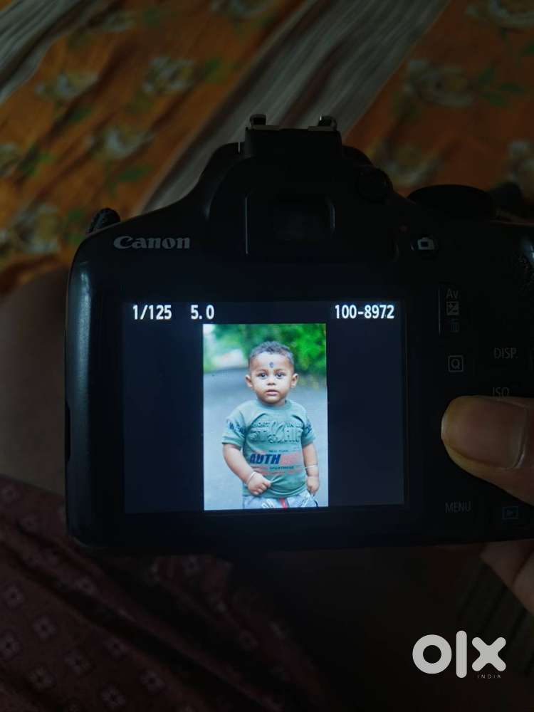 Canon 1300d with 55-250 zoom lens superb condition only 21000/-