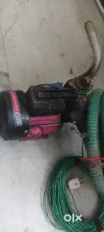 Water moter half hp with 15 mtr wire and pipe also good condition