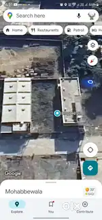 Industrial plot on 40 ft road