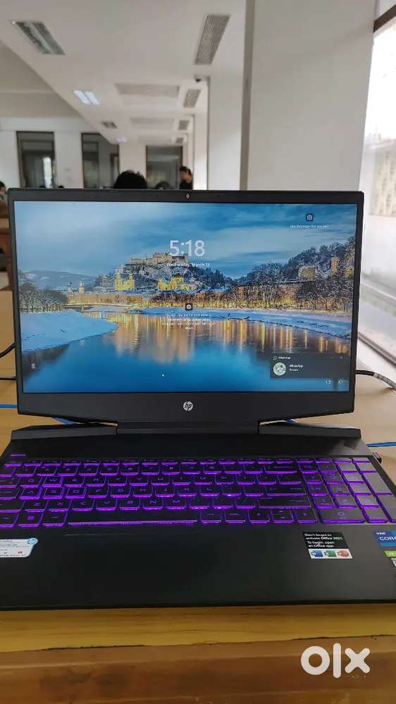 HP pavilion Gaming laptop i7 11 th gen 16/512
