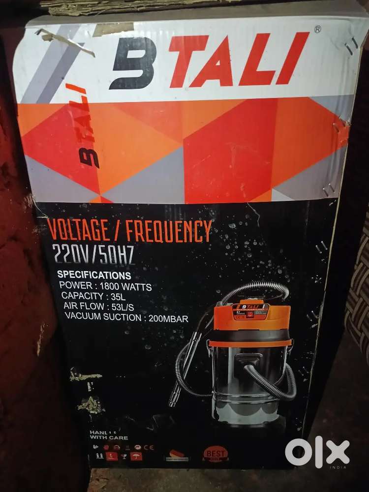 Voltz polisher original And Btali vaccum cleaner