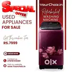 We have a great discounts on used product like fridge, washing machine