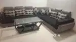 Sofa set in good condition with centre table