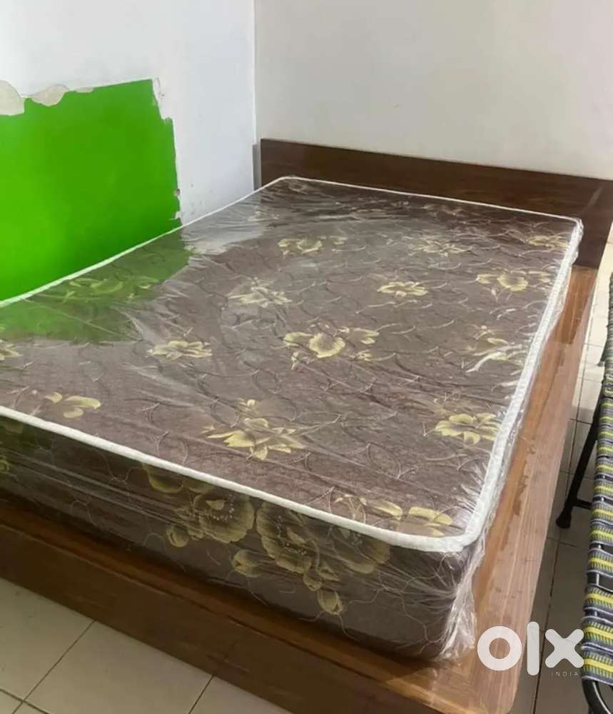 New PlyWood Bed + Mattress
