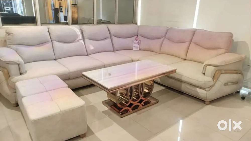 Premium looking L shape sofa set
