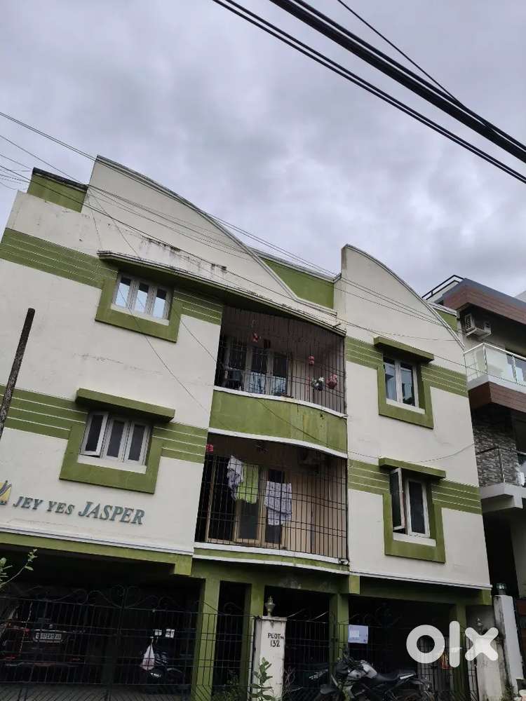 1145 SQFT UDS 615 SQFT 3 BHK FLAT FOR SALE VELACHERY D A V SCHOOL OPP
