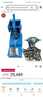 Chappal Machine
