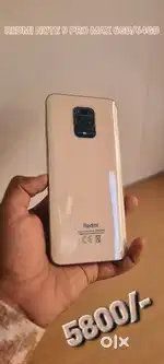 Redmi NOTE 9 PRO MAX 6GB RAM /64GB STORAGE