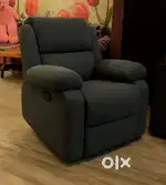 One month old green soul brand recliner