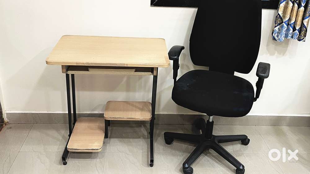 Computer table and Office Chair