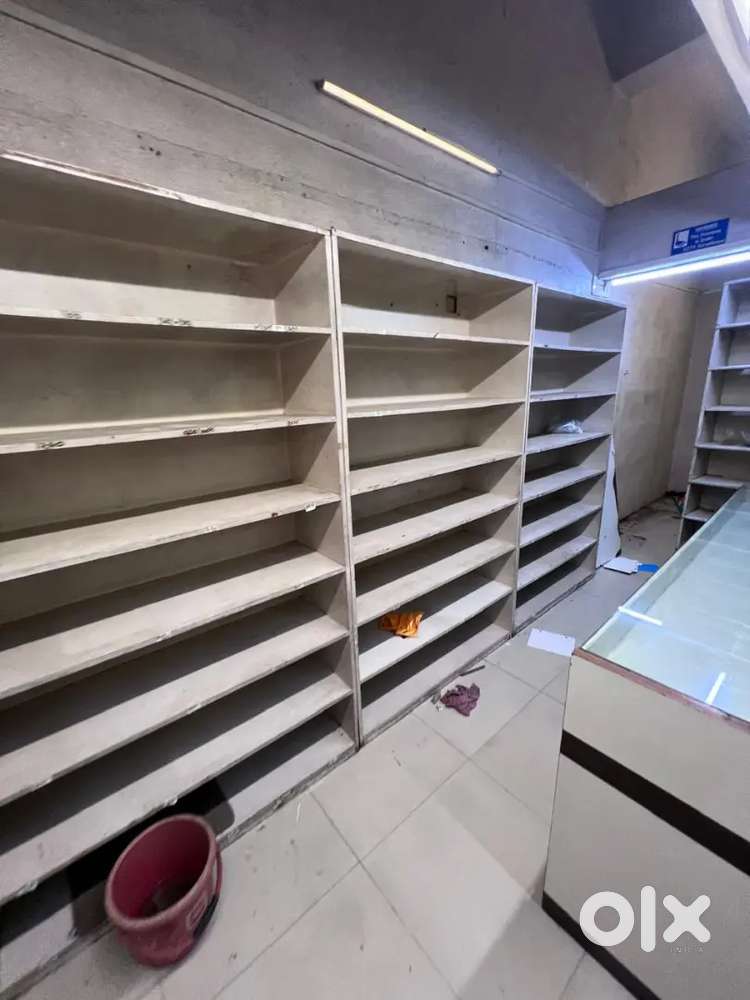 Wooden shop rack  counter