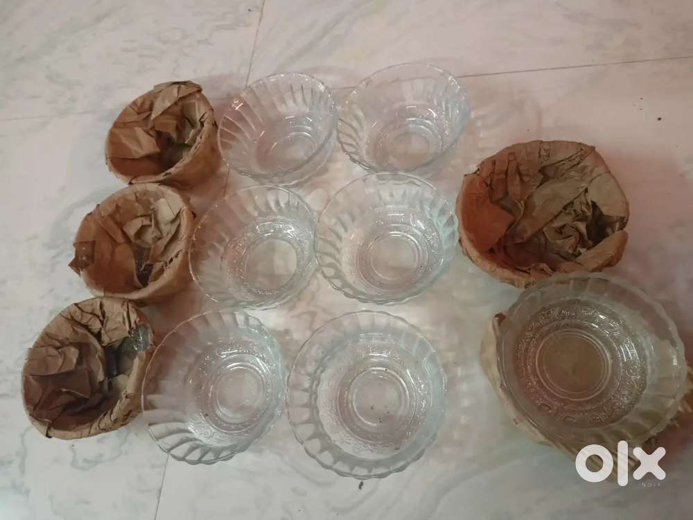 New glass bowl set ( 10 pcs)