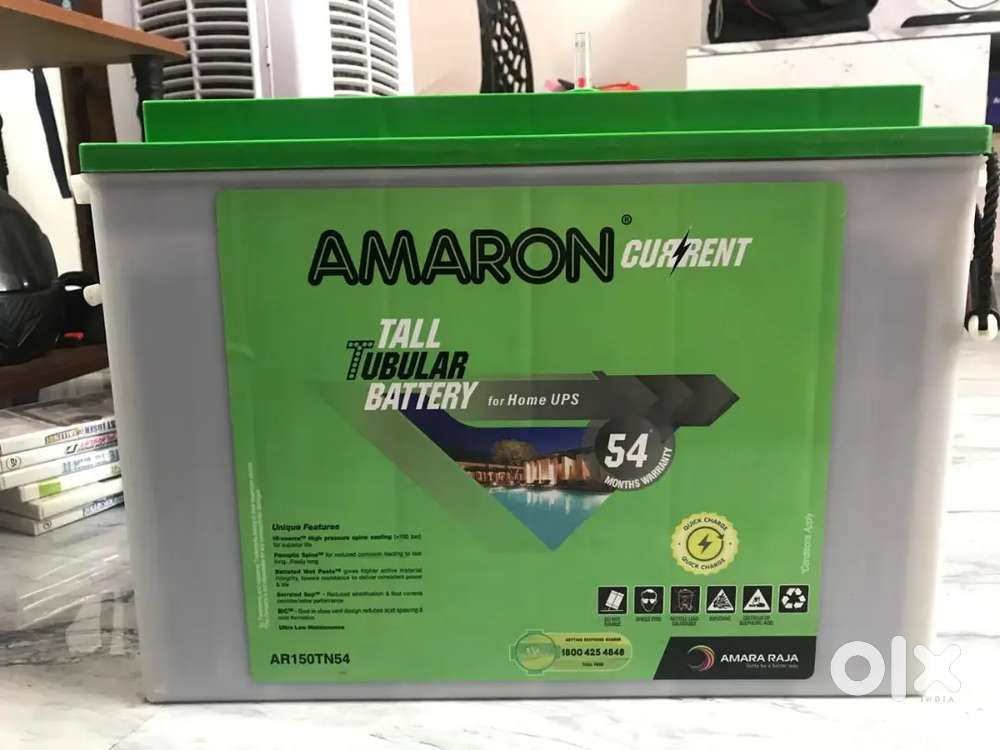 Amaron Battery tall tubular 150 ah (17 months old )