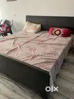 Double bed with mattress + Coffee Table