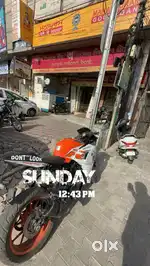 Ktm rc 125 cc only handel lock krab ba bakii sab ohk haa