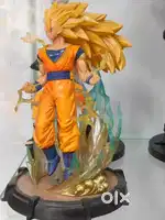 Dragon Ball Z Goku Figure (BIG SIZE) + Free DBZ Pocket Watch Key chain