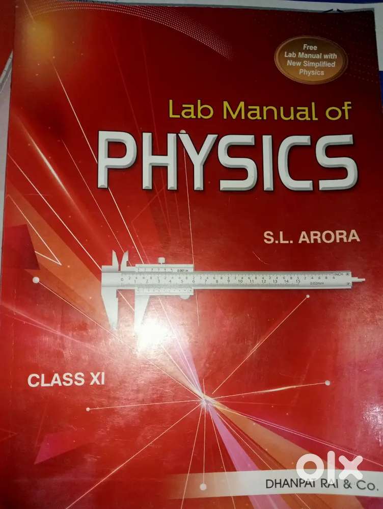 Physics lab manual class 11th CBSE