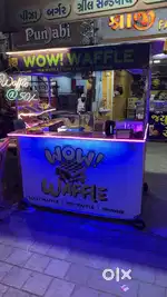 Boy for Waffle cart