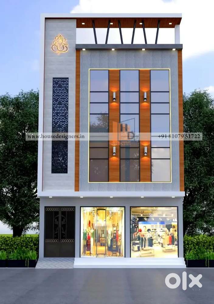 बक्शीपुर से नखास मेन रोड पर 6 दुकान बन रही है