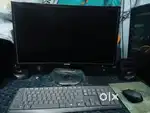Full setup with Monitor and UPS
