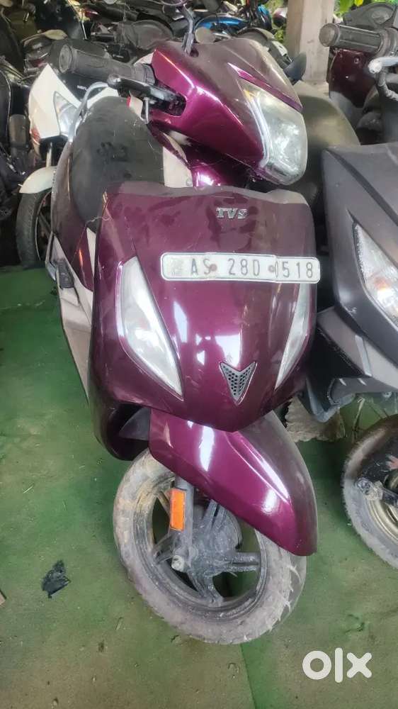 TVS Jupiter scooty is on showroom condition