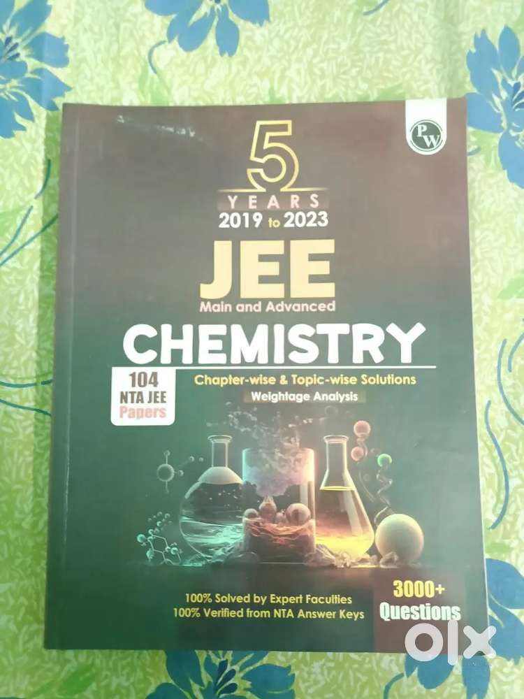 JEE Main & Advanced Chemistry (2019–2023) – 5 Years Solved Papers