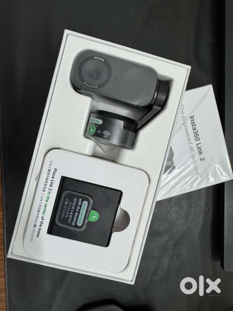 Insta360 Link 2 4k Webcam New