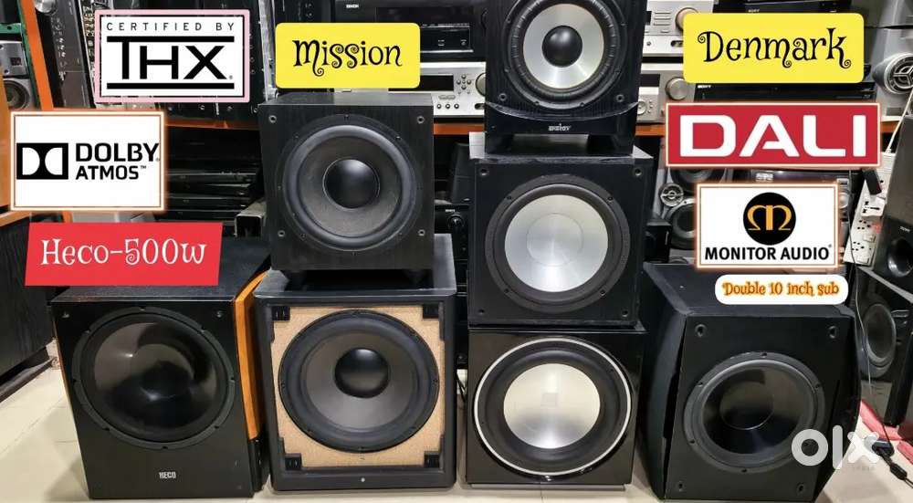 Premium brand Atmos Active Sub Woofer available