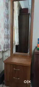 Dressing table with two drawers
