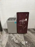 Best offer Lg single door and Lg top load washing machine